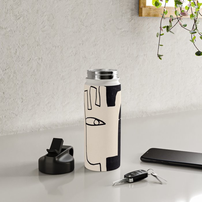 Abstract Face 55/2 Water Bottle Gallery Image 4
