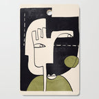 Abstract Face 55/2 Cutting Board Gallery Image 1