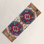 Kozak Bergama Turkish  Antique Rug Print Yoga Mat Gallery Image 1