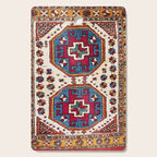 Kozak Bergama Turkish  Antique Rug Print Cutting Board Gallery Image 1