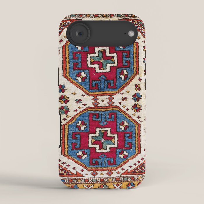 Kozak Bergama Turkish  Antique Rug Print iPhone Case Gallery Image 2