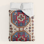 Kozak Bergama Turkish  Antique Rug Print Comforter Gallery Image 6