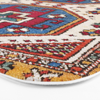 Kozak Bergama Turkish  Antique Rug Print Bath Mat Gallery Image 3