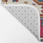 Kozak Bergama Turkish  Antique Rug Print Bath Mat Gallery Image 2
