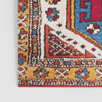 Kozak Bergama Turkish  Antique Rug Print Poster Gallery Image 3