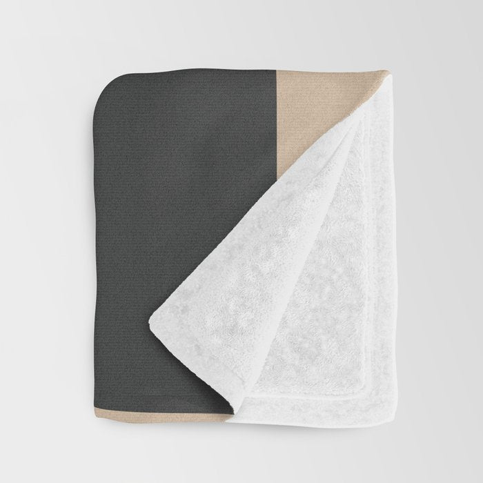 Modern Abstract Minimal Art 3 Throw Blanket Gallery Image 3