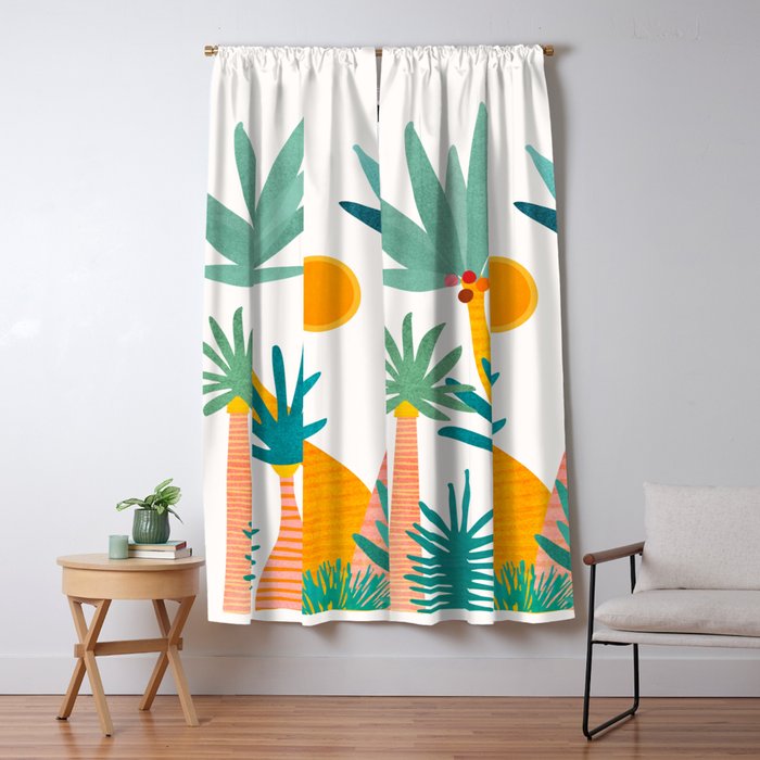 Jungle Adventure / Whimsical Tropics Series Window Curtain Gallery Image 5