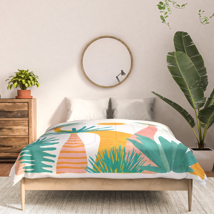 Jungle Adventure / Whimsical Tropics Series Comforter Gallery Image 3