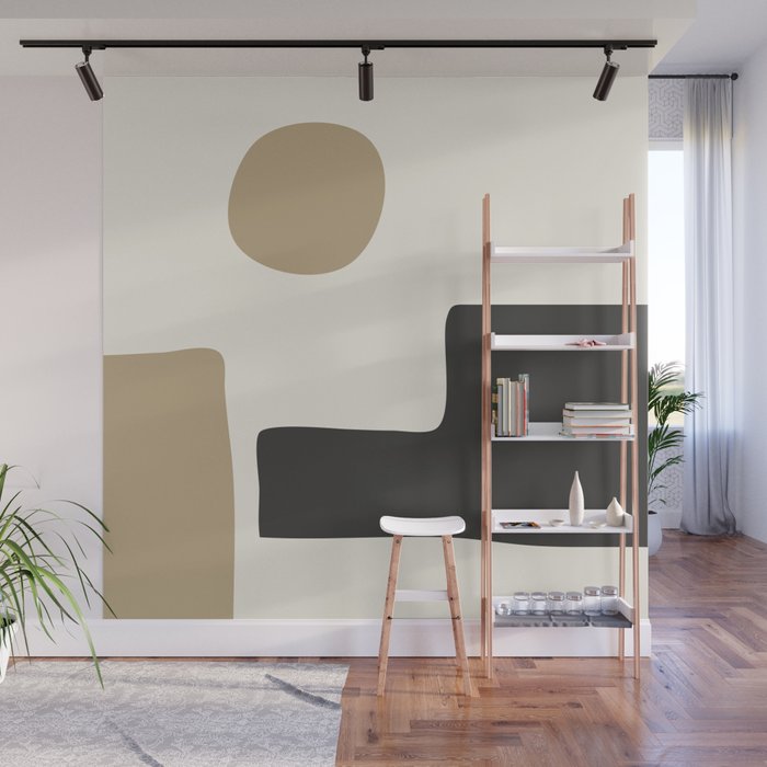 abstract minimal 49 Wall Mural Gallery Image 1