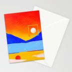 To Put a Frame Around the Moon Stationery Card Gallery Image 2