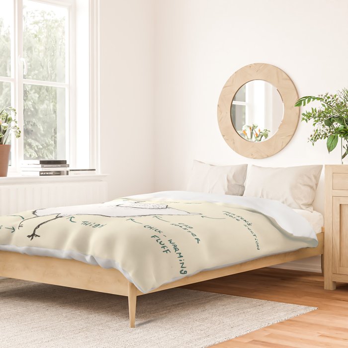 Anatomy of a Chicken Duvet Cover Gallery Image 2