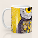 Klimt Owl with Yellow Eyes Coffee Mug Gallery Image 3