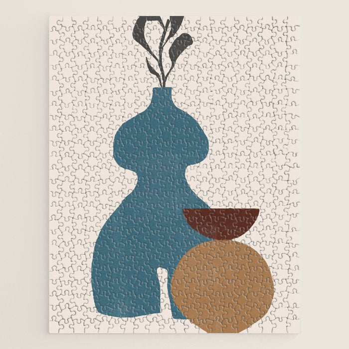 Plants Vase Composition No.6 Jigsaw Puzzle Gallery Image 1