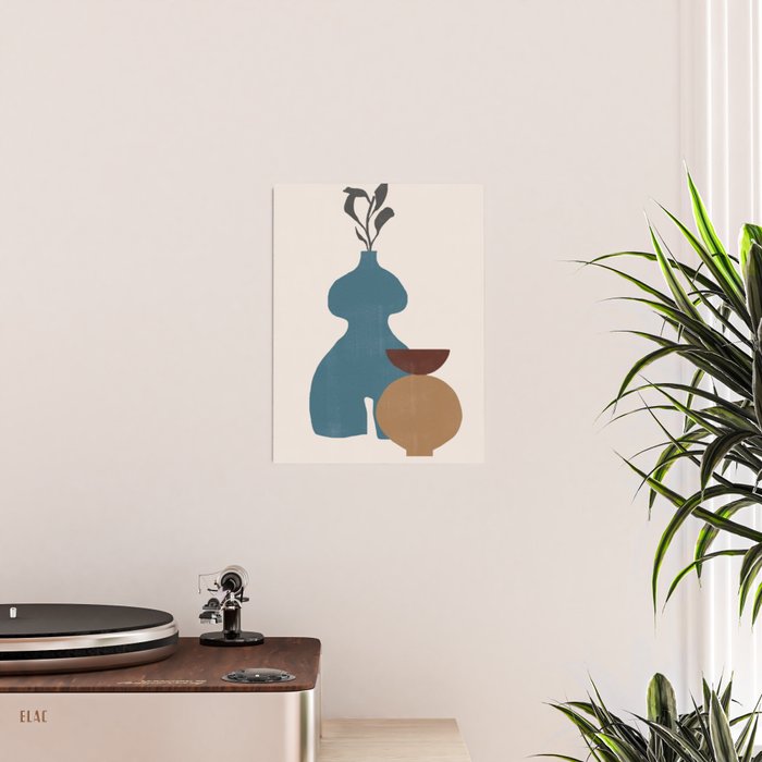 Plants Vase Composition No.6 Poster Gallery Image 2