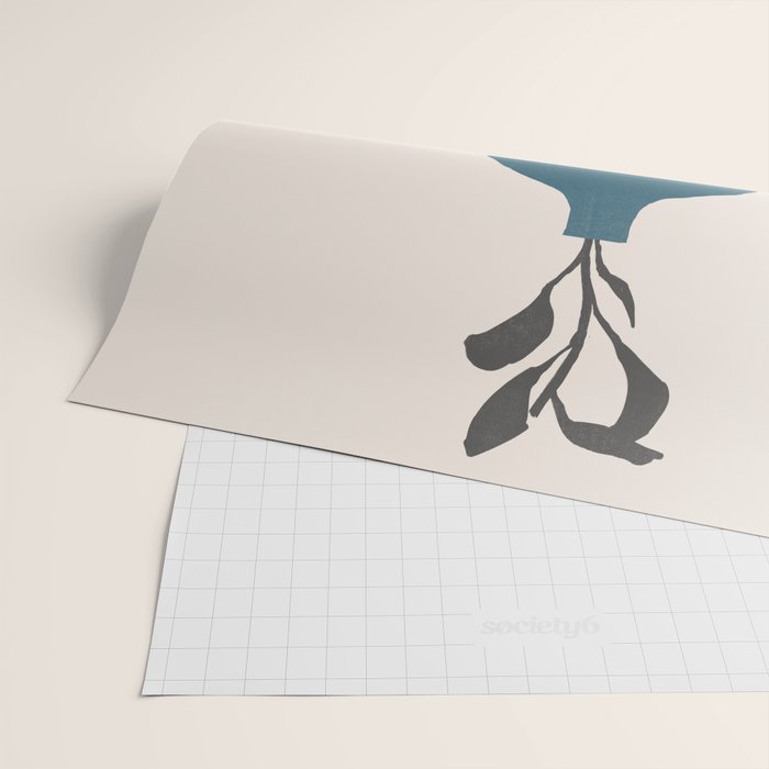 Plants Vase Composition No.6 Wrapping Paper Gallery Image 2