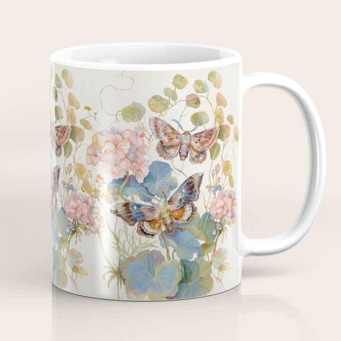 Geranium Moths Coffee Mug Gallery Image 1