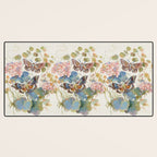 Geranium Moths Desk Mat Gallery Image 3