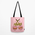 Pisces Cherries Tote Bag Gallery Image 2