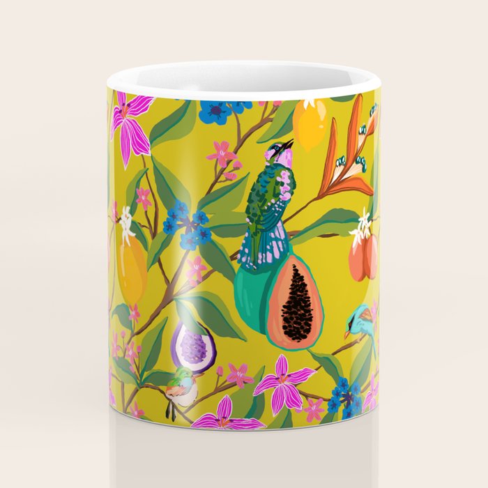 Exotic jungles pattern  Coffee Mug Gallery Image 4