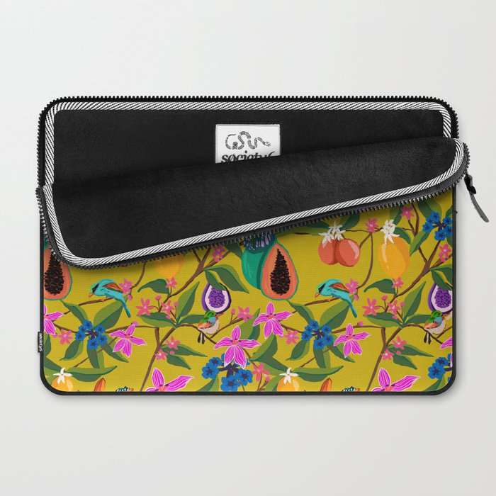 Exotic jungles pattern  Laptop Sleeve Gallery Image 2