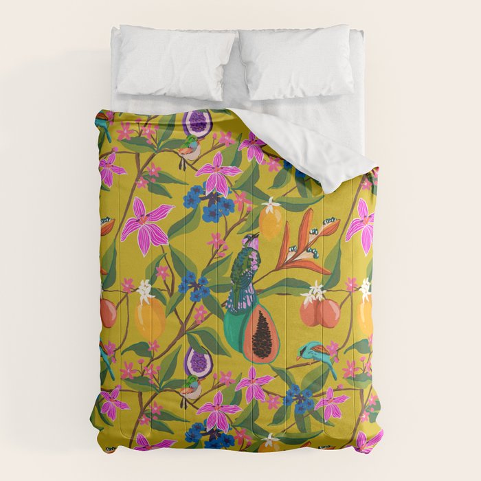 Exotic jungles pattern  Comforter Gallery Image 1