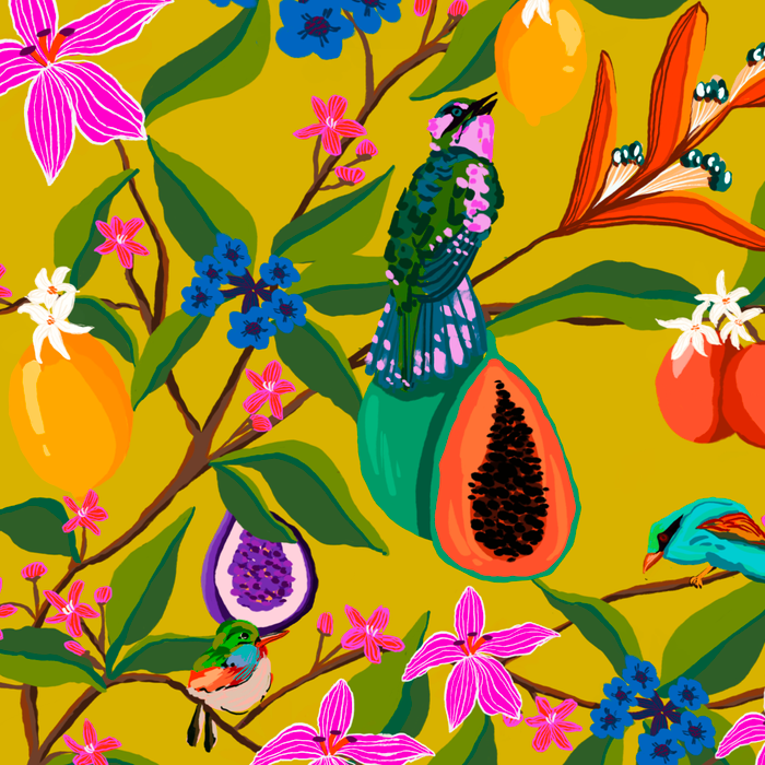 Exotic jungles pattern  Coffee Mug Gallery Image 2