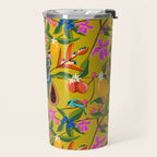 Exotic jungles pattern  Travel Mug Gallery Image 2