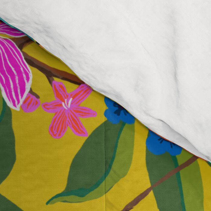 Exotic jungles pattern  Comforter Gallery Image 4