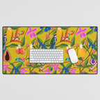 Exotic jungles pattern  Desk Mat Gallery Image 1