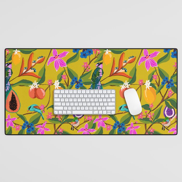 Exotic jungles pattern  Desk Mat Gallery Image 1