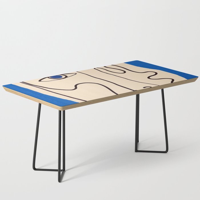 Abstract Face 49 Coffee Table Gallery Image 1