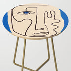Abstract Face 49 Side Table Gallery Image 2