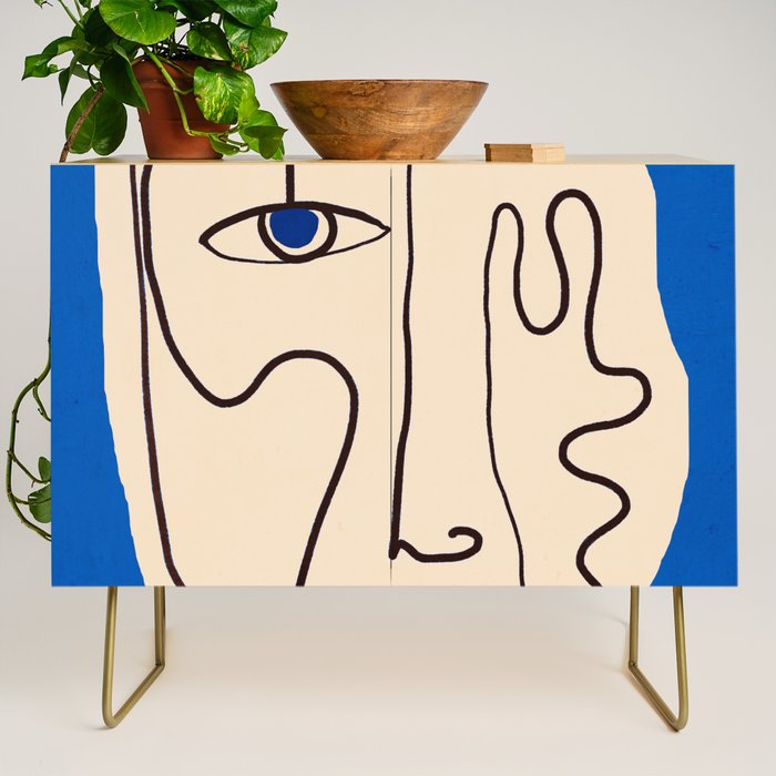 Abstract Face 49 Credenza Gallery Image 1