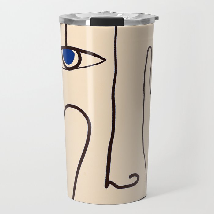 Abstract Face 49 Travel Mug Gallery Image 1