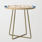 Abstract Face 49 Side Table Gallery Image 1