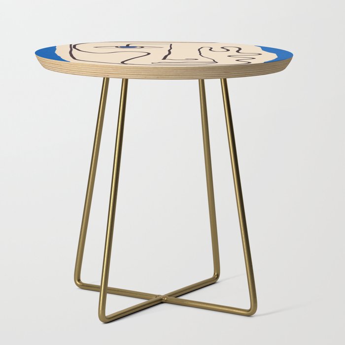 Abstract Face 49 Side Table Gallery Image 1