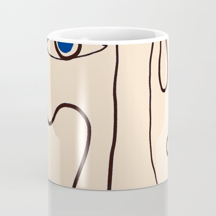 Abstract Face 49 Coffee Mug Gallery Image 4