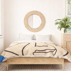 Abstract Face 49 Duvet Cover Gallery Image 3