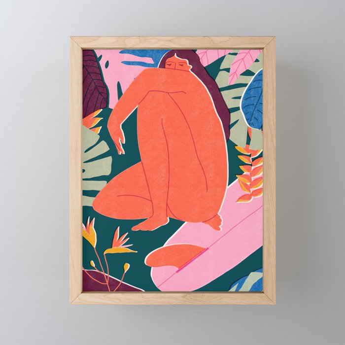 Island noon Mini Art Print Gallery Image 1