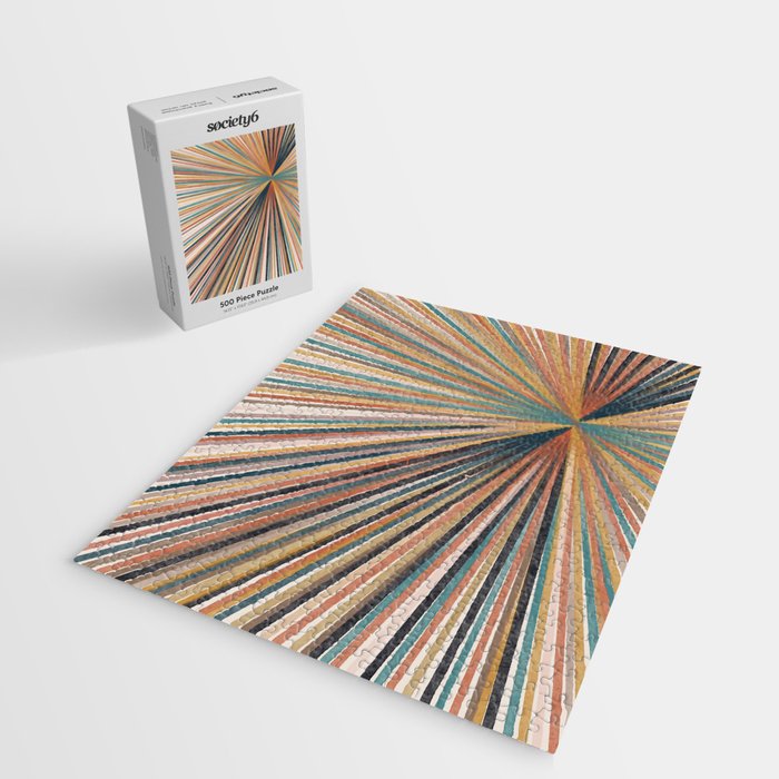 Summer Burst Art Print Jigsaw Puzzle Gallery Image 2