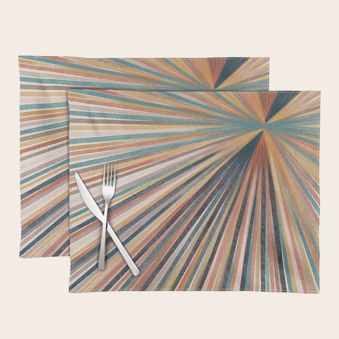 Summer Burst Art Print Placemat Gallery Image 1