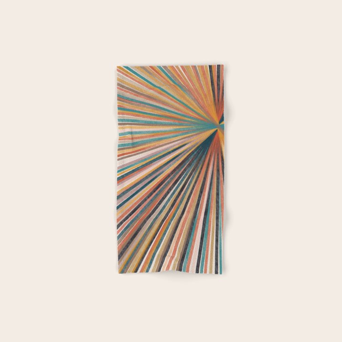 Summer Burst Art Print Bath Towel Gallery Image 1
