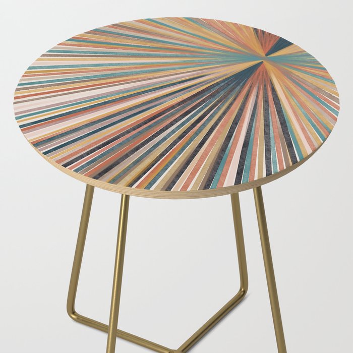 Summer Burst Art Print Side Table Gallery Image 2