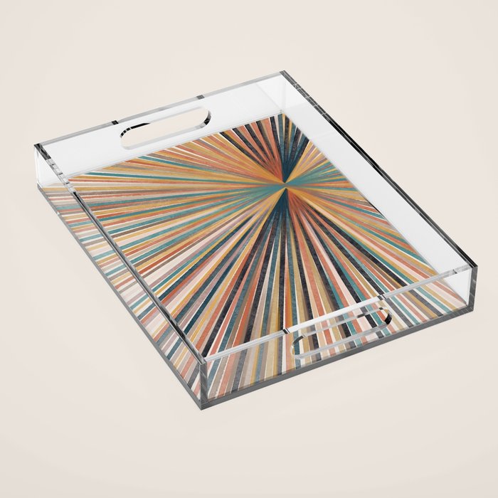 Summer Burst Art Print Acrylic Tray Gallery Image 1