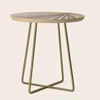 Summer Burst Art Print Side Table Gallery Image 1