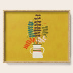 Potted Leaves Serving Tray Gallery Image 1