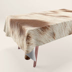 Cowhide Farmhouse Decor Tablecloth Gallery Image 1