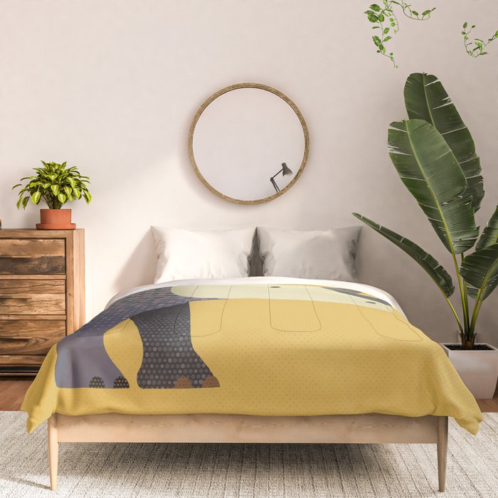 Whimsy Rhinoceros II Comforter Gallery Image 3