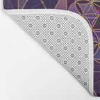 Merkabah in flower of life - Sacred Geometry Bath Mat Gallery Image 2