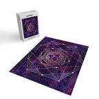 Merkabah in flower of life - Sacred Geometry Jigsaw Puzzle Gallery Image 2